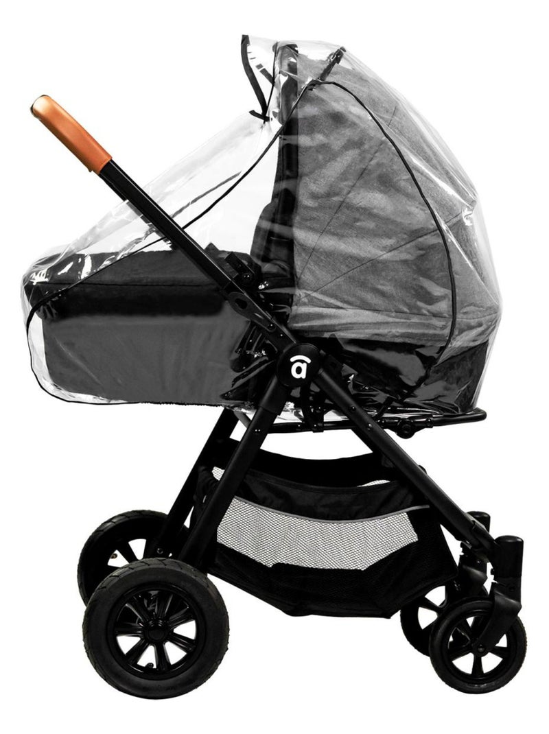 Protection pluie pour nacelle 'Asalvo' Orange - Kiabi