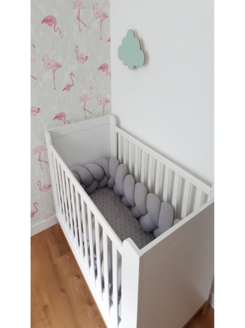 Protection tressée pour lit bébé - Kiabi