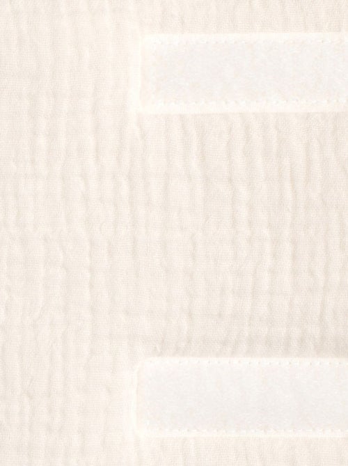 Protections de barreaux de lit bébé en gaze de coton - SAUTHON - Kiabi