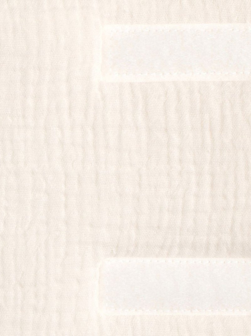 Protections de barreaux de lit bébé en gaze de coton - SAUTHON Ecru - Kiabi