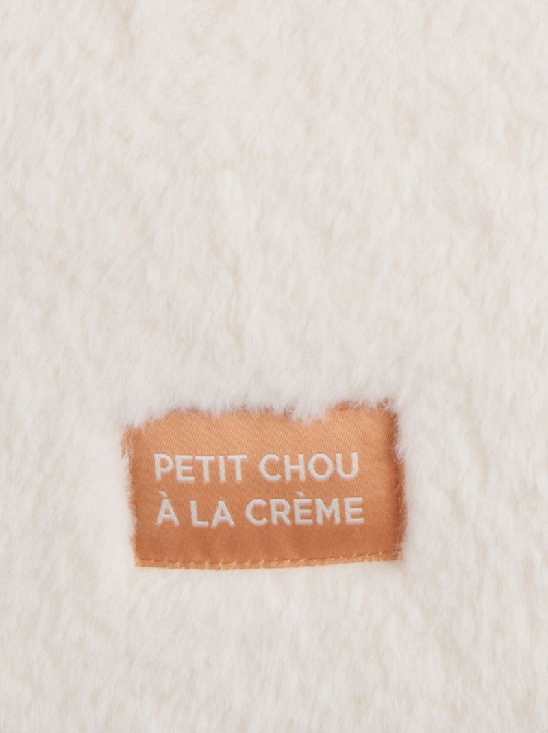 Protections de barreaux de lit bébé en sherpa - SAUTHON Ecru - Kiabi