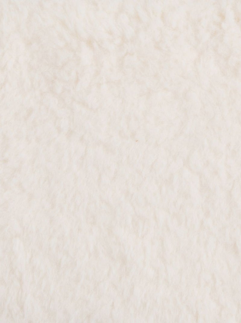 Protections de barreaux de lit bébé en sherpa - SAUTHON Ecru - Kiabi