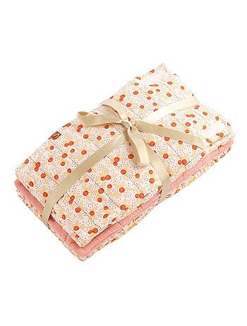 Protections de barreaux de lit bébé lot de 8 en coton -