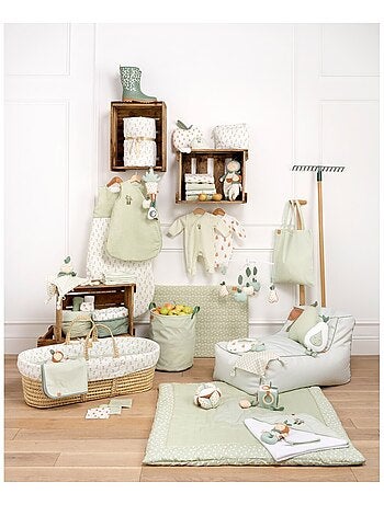 Protections de barreaux de lit coton -