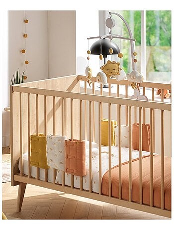 Protections de barreaux de lit en coton -