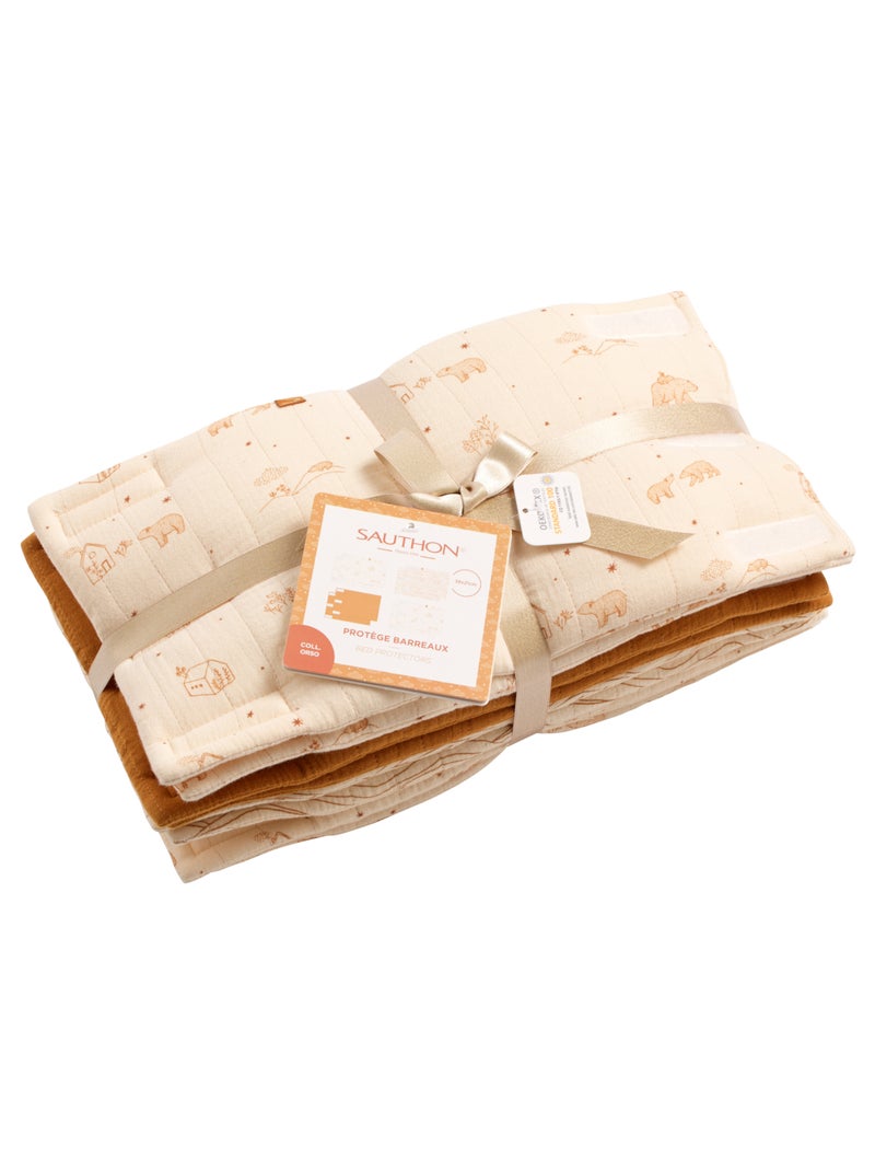 Protections de barreaux de lit en coton - SAUTHON Beige - Kiabi