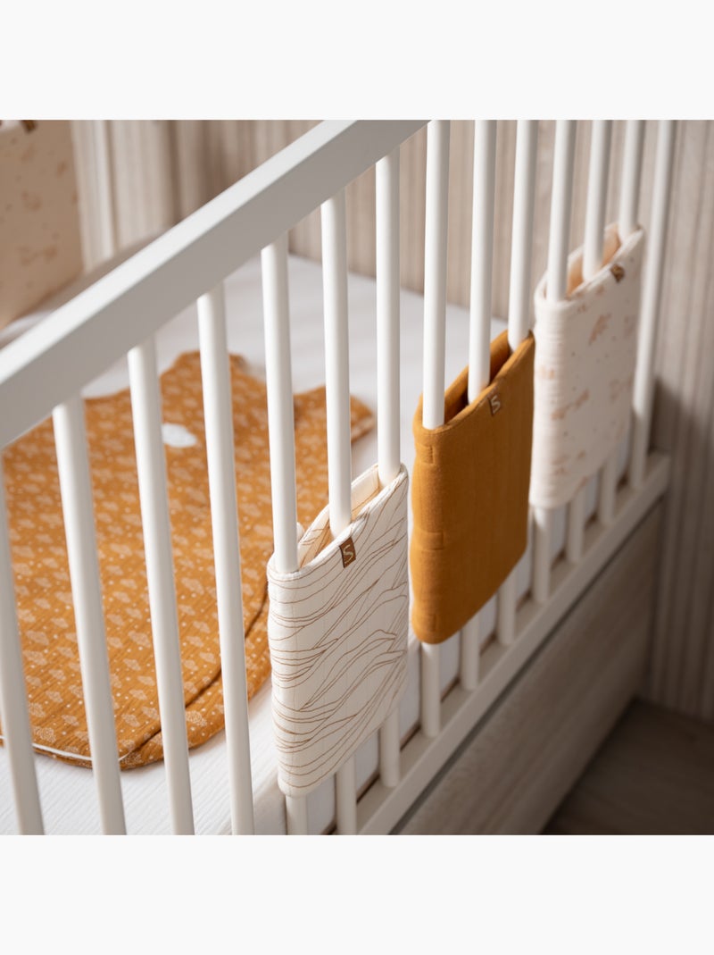 Protections de barreaux de lit en coton - SAUTHON Beige - Kiabi