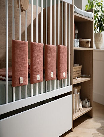 Protections de barreaux de lit en coton - SAUTHON