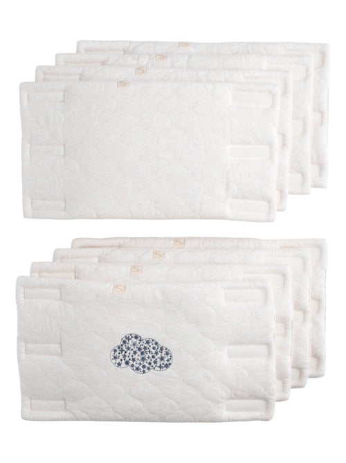 Protections de barreaux de lit en coton matelassé - - Kiabi