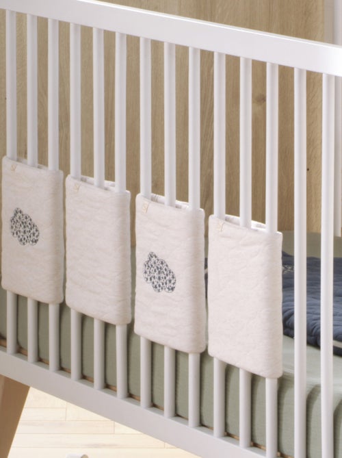 Protections de barreaux de lit en coton matelassé - SAUTHON - Kiabi