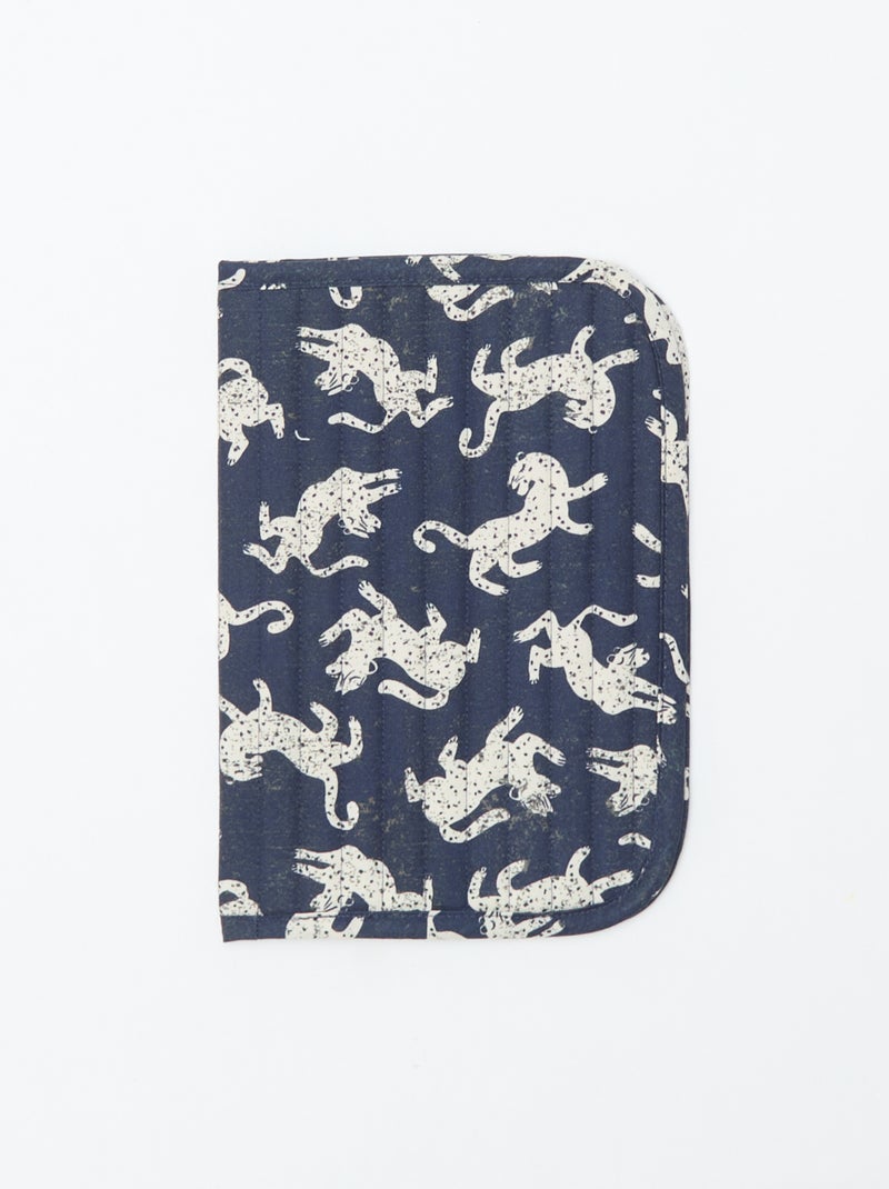 Protège cahier - Kiabi Home Bleu - Kiabi