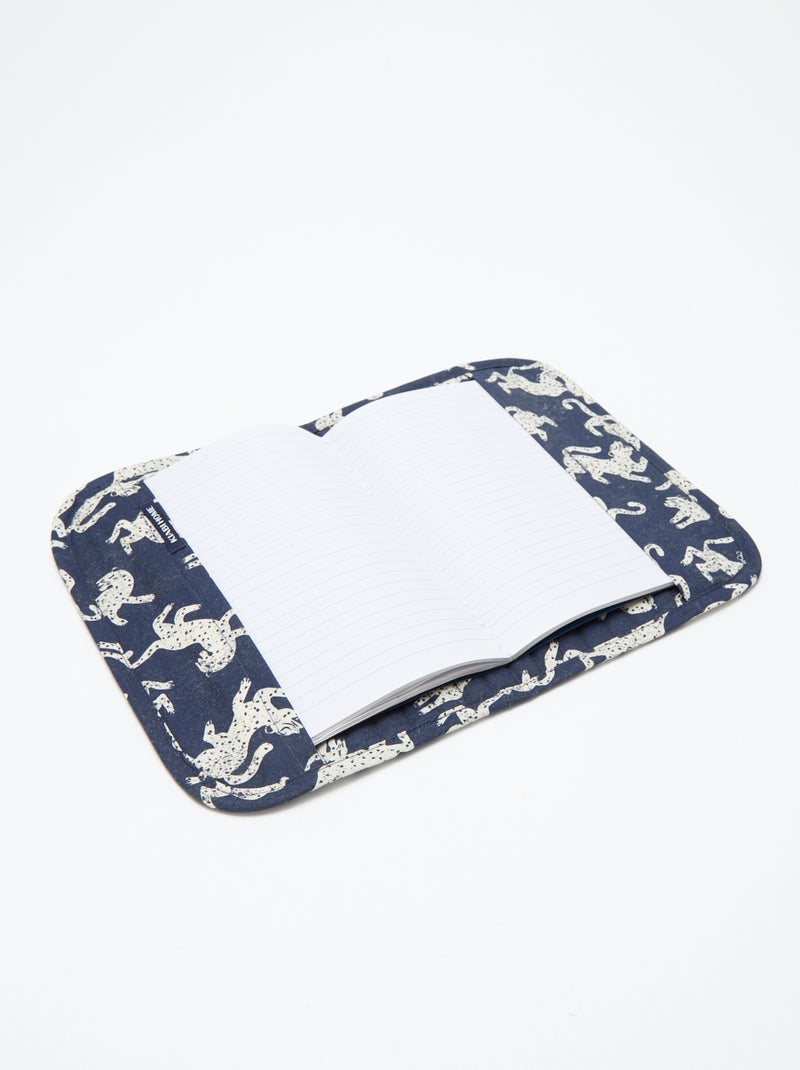 Protège cahier - Kiabi Home Bleu - Kiabi
