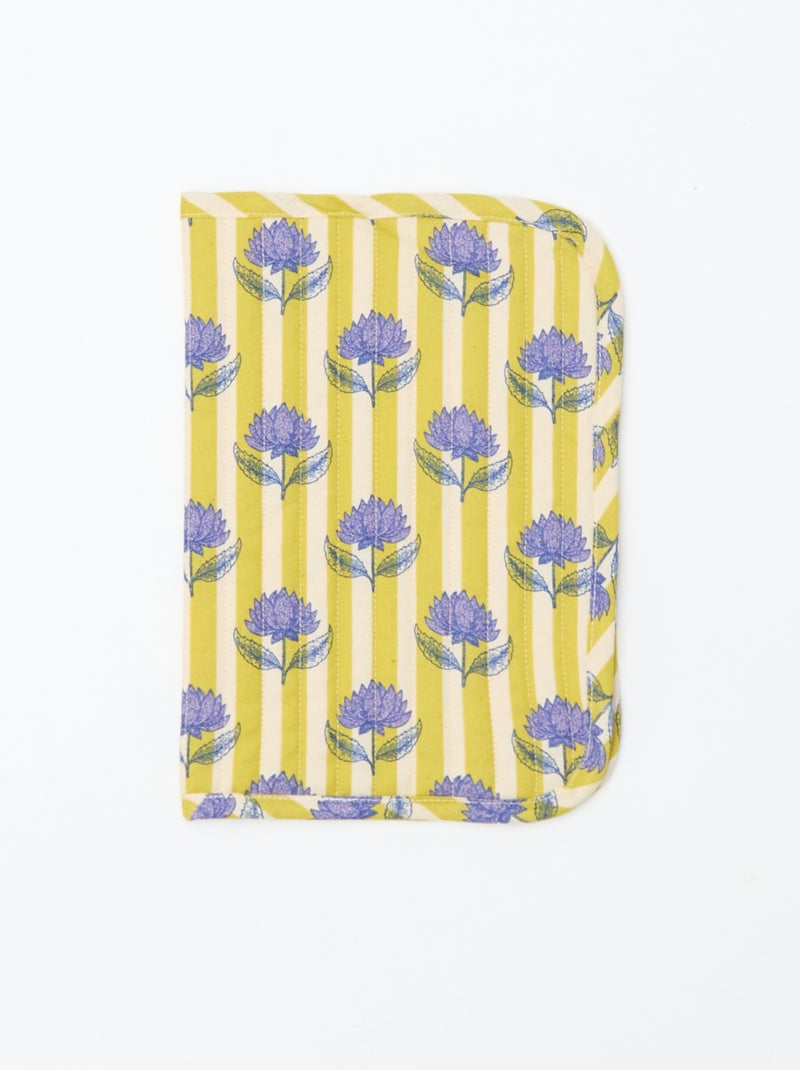 Protège cahier - Kiabi Home Jaune - Kiabi