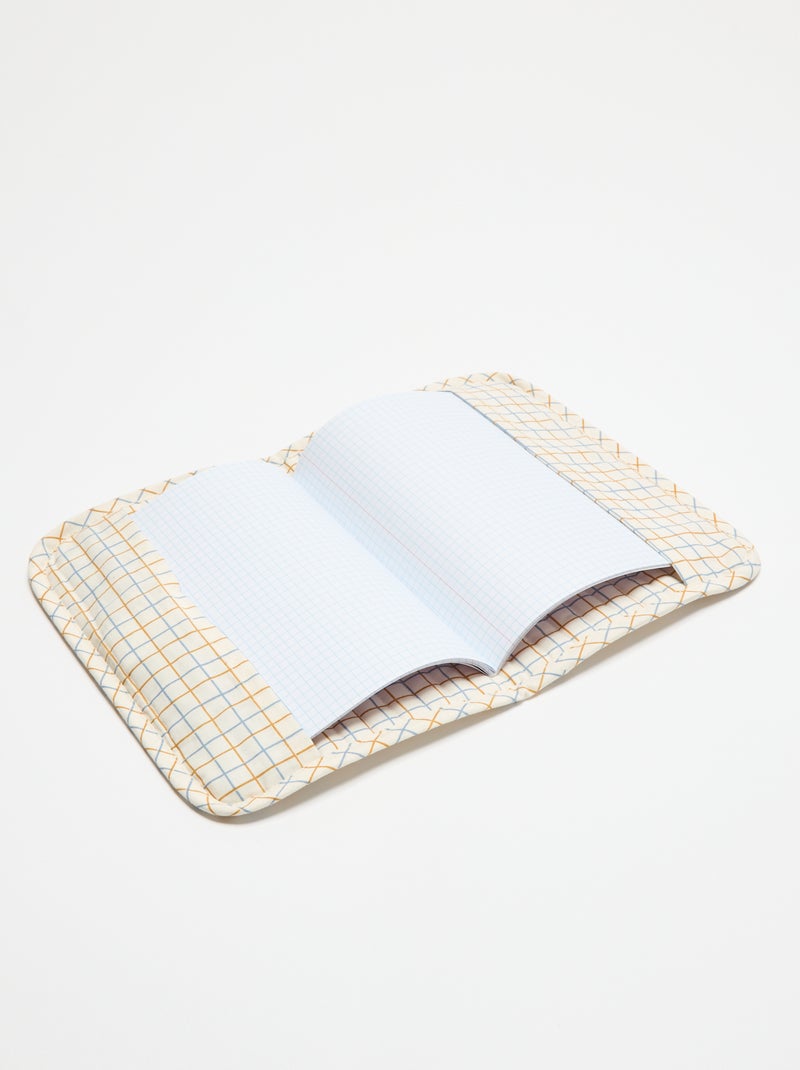 Protège cahier Beige - Kiabi