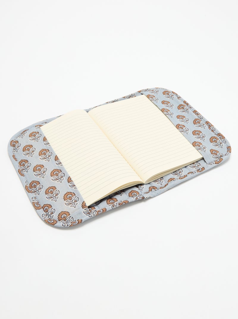 Protège cahier Bleu - Kiabi