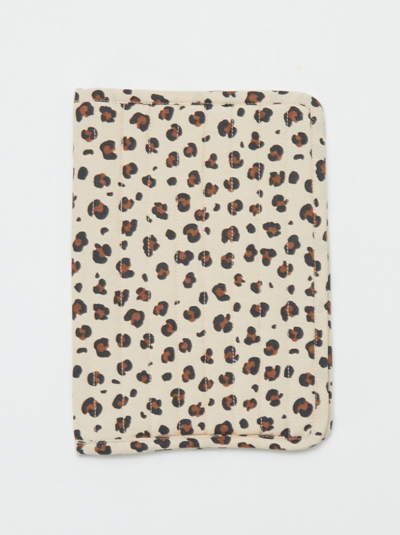 Protège cahier matelassé - Kiabi Home Beige - Kiabi