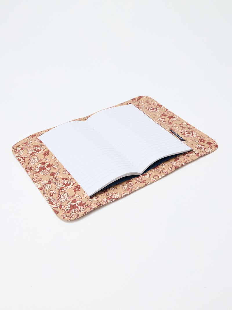 Protège cahier matelassé - Kiabi Home Beige - Kiabi