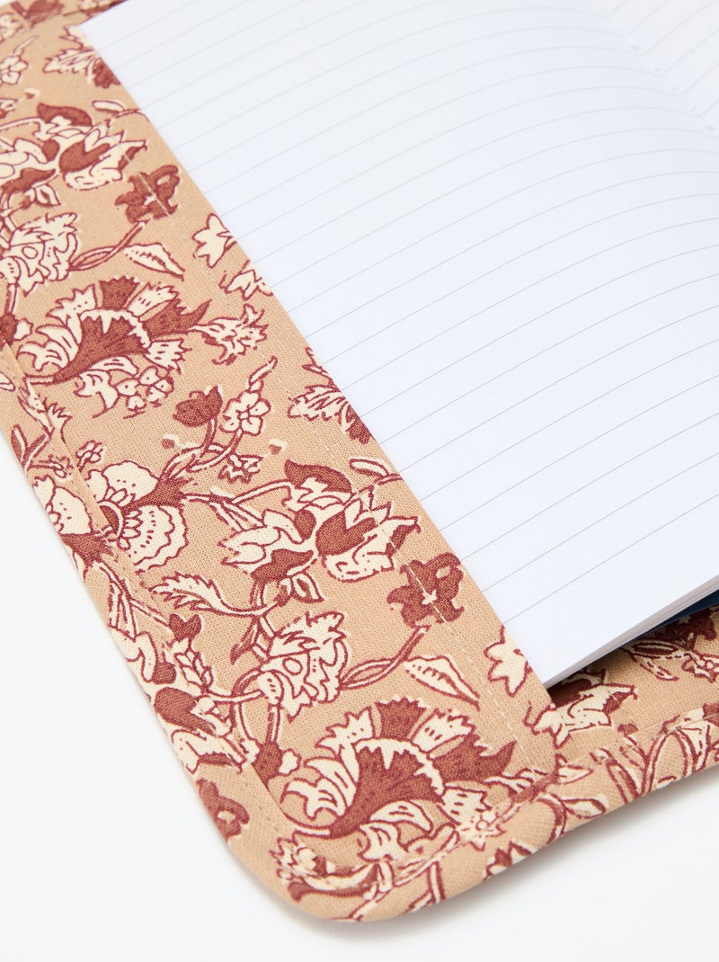 Protège cahier matelassé - Kiabi Home Beige - Kiabi