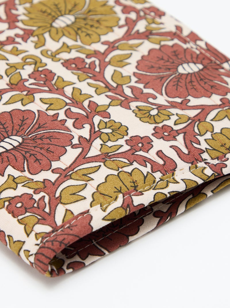 Protège cahier matelassé - Kiabi Home Beige - Kiabi