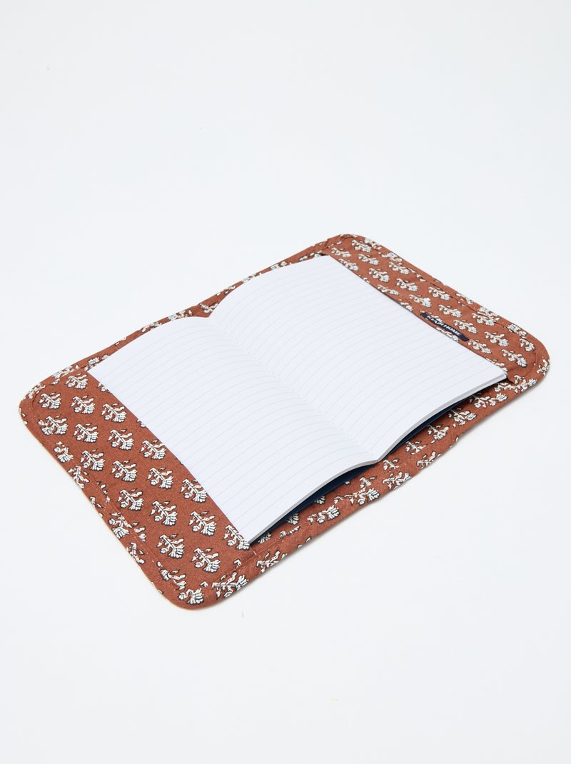 Protège cahier matelassé - Kiabi Home Marron - Kiabi