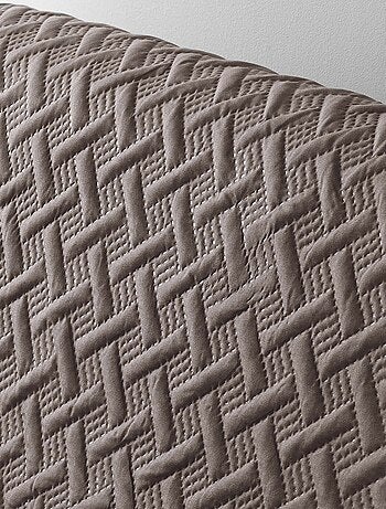 Protège canapé 2 places matelassé 223x179 uni Lounge pétrole A SUPPRIMER