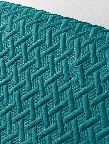 Protège canapé 2 places matelassé 223x179 uni Lounge pétrole A SUPPRIMER