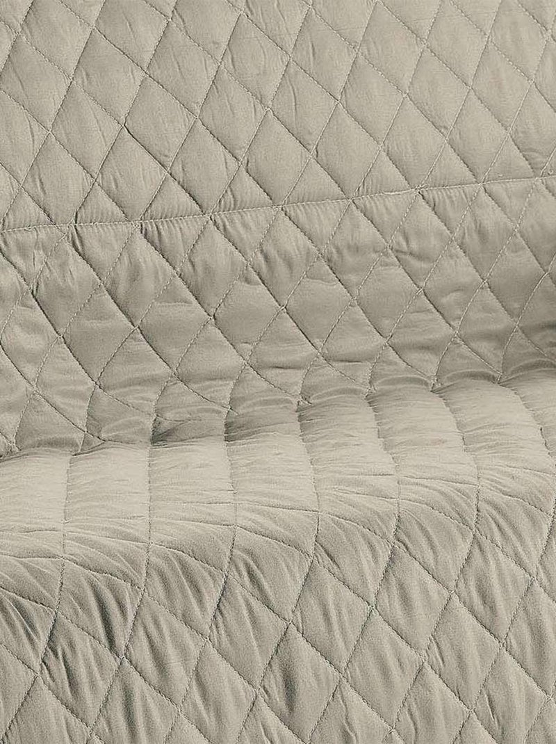 Protège canapé 3 places 255x175 cm argile Beige - Kiabi