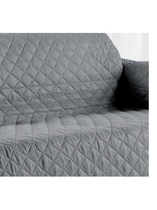 Protège canapé 3 places 255x175 cm gris - Kiabi