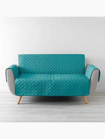 Protège-Canapé Matelassé – Microfibre Unie – LOUNGE