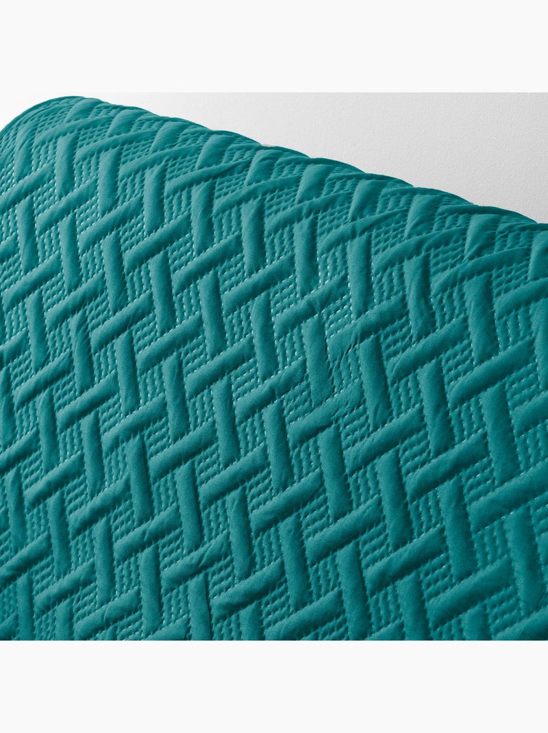 Protège-Canapé Matelassé – Microfibre Unie – LOUNGE Bleu - Kiabi