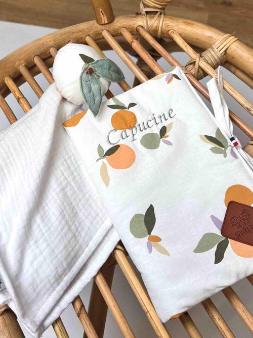 Protège carnet de santé bébé en coton, Clem SEVIRA KIDS - Kiabi