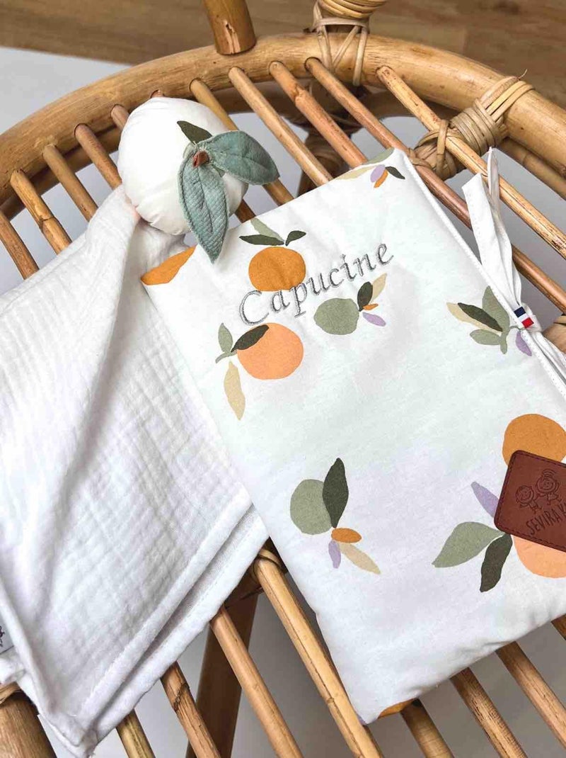 Protège carnet de santé bébé en coton, Clem SEVIRA KIDS Multicolore - Kiabi