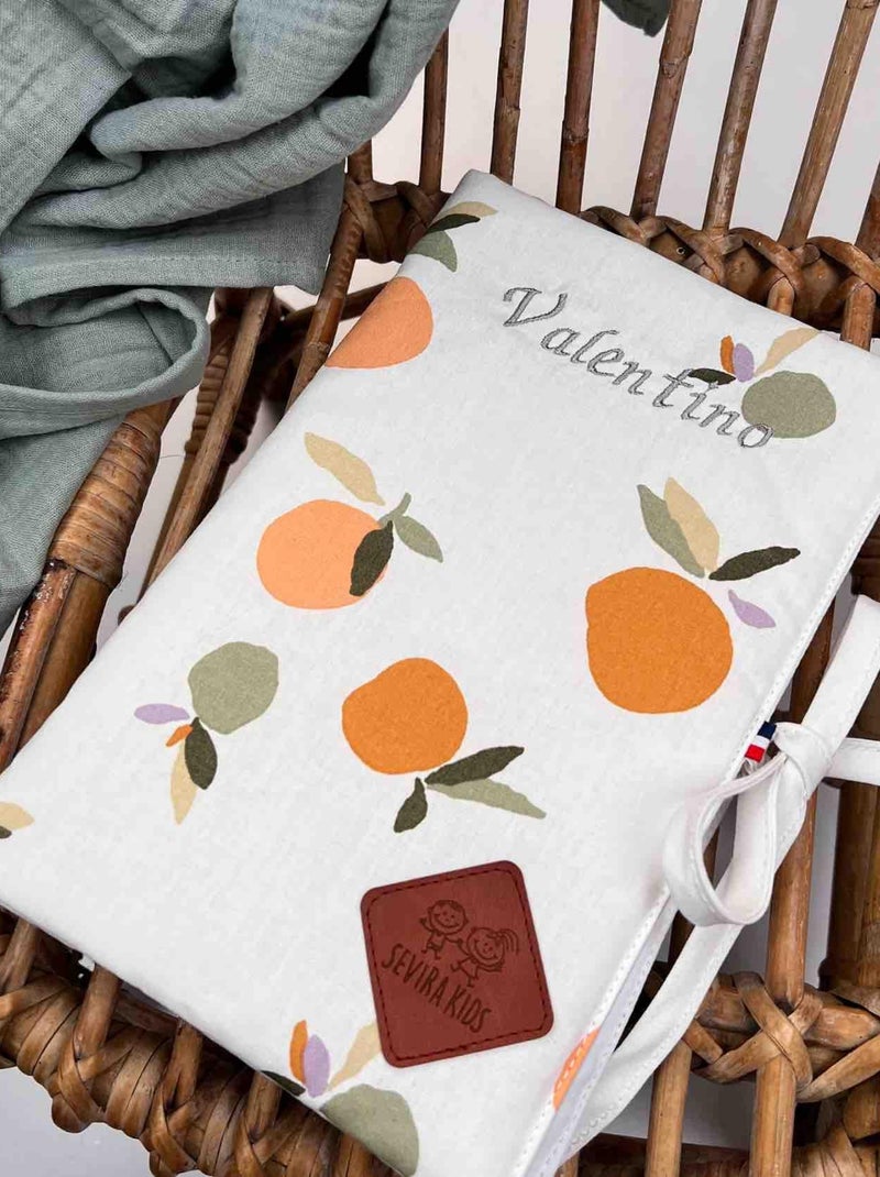 Protège carnet de santé bébé en coton, Clem SEVIRA KIDS Multicolore - Kiabi