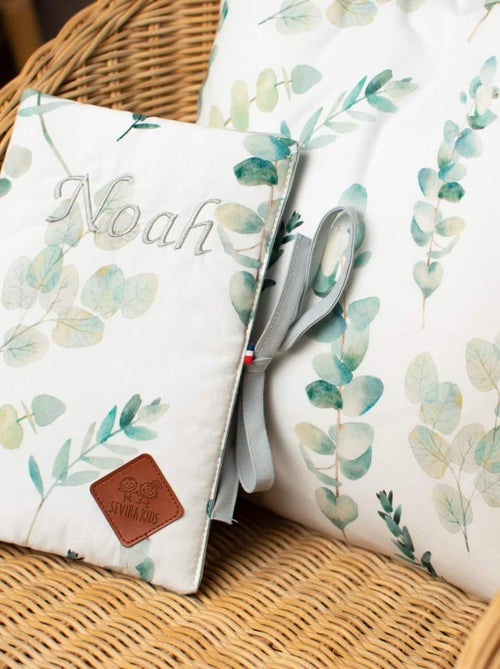 Protège carnet de santé bébé en coton, Eucalyptus SEVIRA KIDS - Kiabi