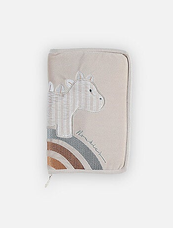 Protège carnet de santé dino en Veloudoux, Noukie's