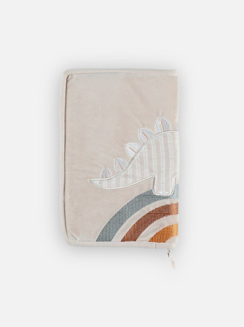 Protège carnet de santé dino en Veloudoux, Noukie's Beige - Kiabi