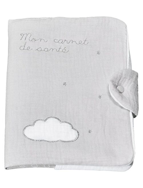 Protège carnet de santé bébé en coton, Stella - Blanc - Kiabi - 27.90€