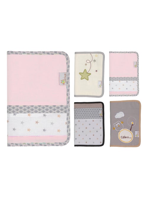 Protège Carnet De Santé En Coton Bio Claudine - Kiabi