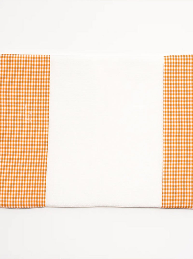 Protège Carnet de Santé en Coton Bio Wooly Blanc - Kiabi