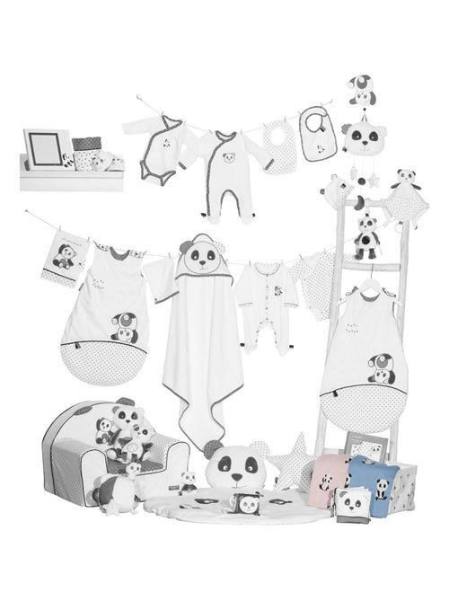 Protege carnet de santé en coton blanc - SAUTHON - Kiabi