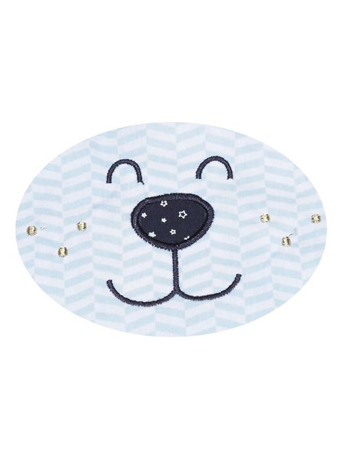 Protege Carnet De Sante en coton Bleu - SAUTHON - Kiabi