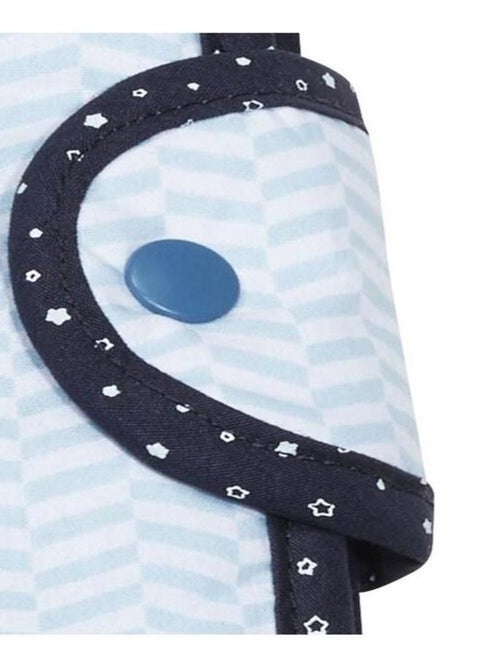 Protege Carnet De Sante en coton Bleu - SAUTHON - Kiabi