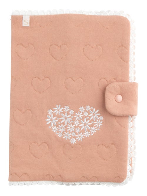 Protège carnet de santé en coton matelassé - - Kiabi