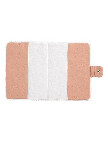Protège carnet de santé en coton matelassé - SAUTHON