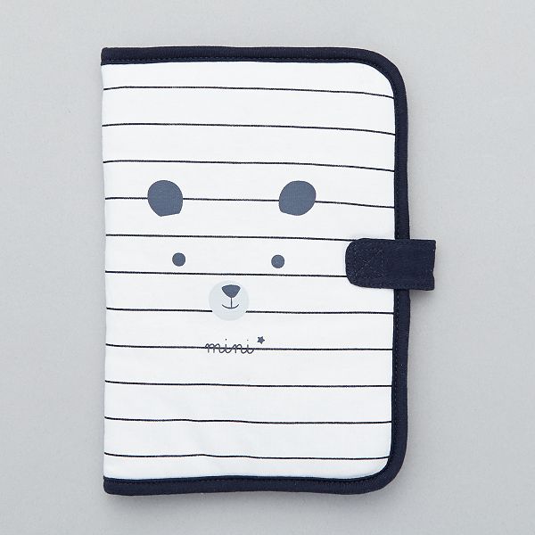 Protege Carnet De Sante En Jersey Bebe Garcon Bleu Kiabi 6 00