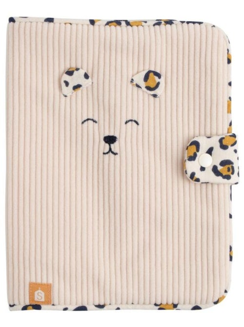 Protège carnet de santé en velours côtelé - SAUTHON - Kiabi