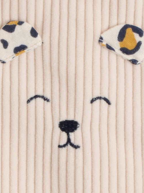 Protège carnet de santé en velours côtelé - SAUTHON - Kiabi