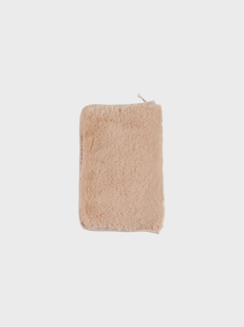 Protège carnet de santé fausse fourrure - Lily Noukie's - Kiabi