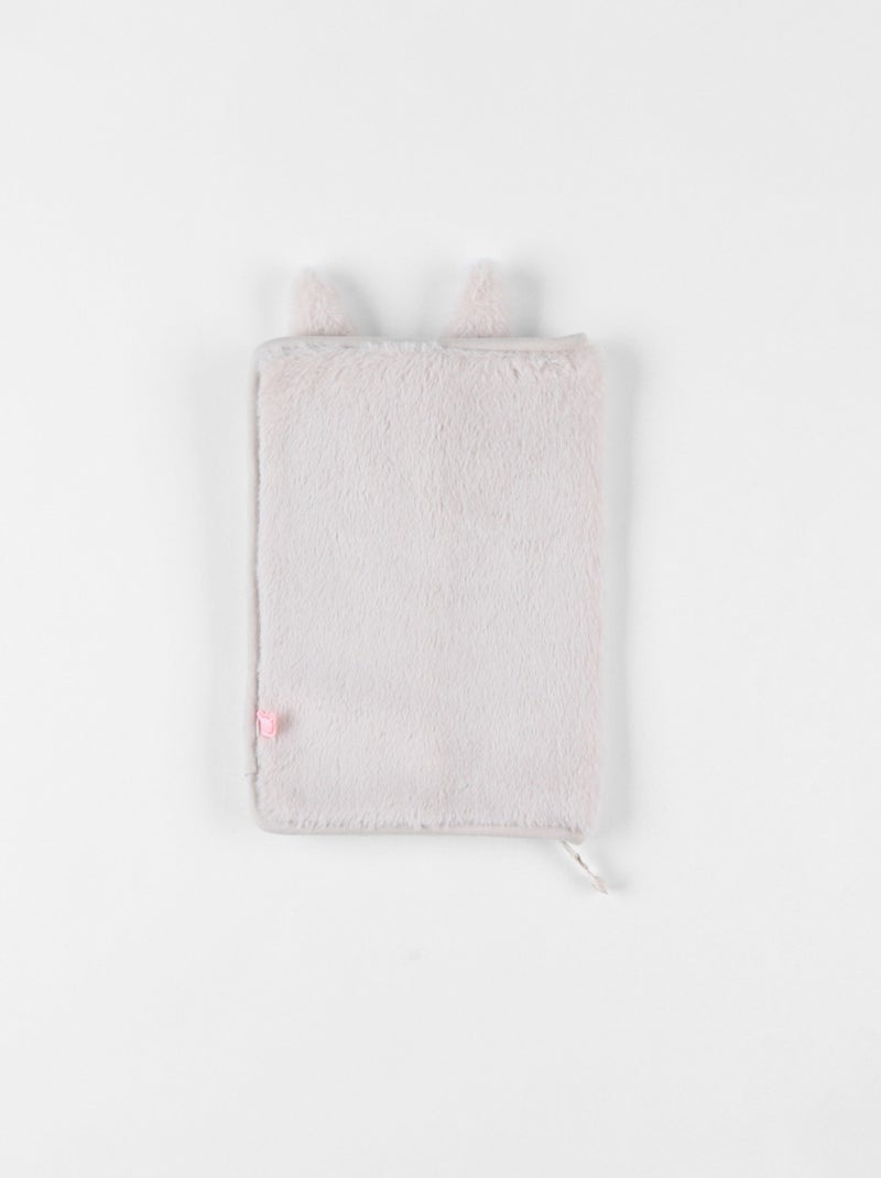 Protège carnet de santé, fausse fourrure - Moka Noukie's Beige - Kiabi