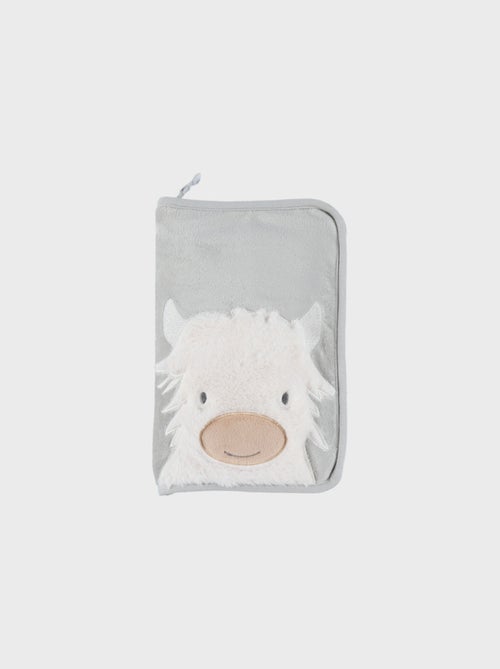 Protège carnet de santé fausse fourrure verte - Fluffy Noukie's - Kiabi
